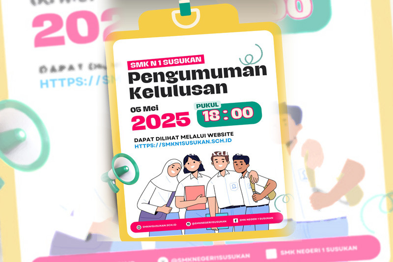 Pengumuman Kelulusan Tahun Ajaran 2024/2025